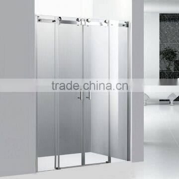 3 doors glass sliding shower door
