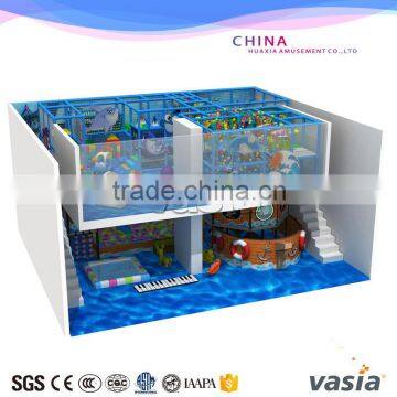 Customized indoor playg house ocean world indoor equipment playground Sea theme park