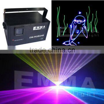 DHL 300mW 3W RGB Animation Beam ILDA DJ Lighting, Stage Effect Laser Light DMX