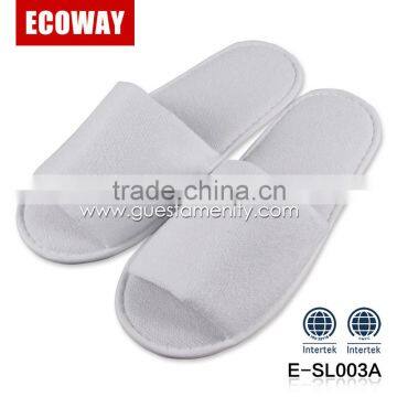 wholesale house guest slippers china terry towel slippers for traveling