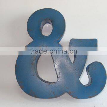 3D metal deco sign metal wall deco