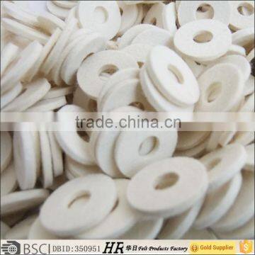 wool felt Gaskets 2 mm white plat Gaskets