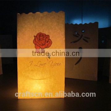 paper candle lantern holder home use in paper craft