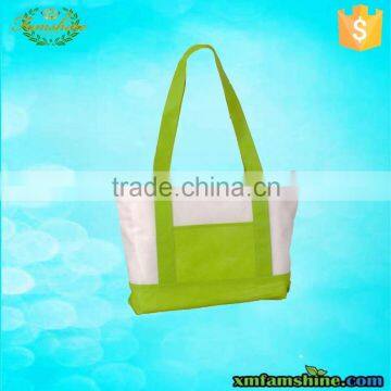 customized polyester blank name brand tote bag