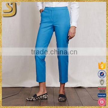 2016 New Fashion Casual Women Chino Skinny 7/8 Pants photo-2