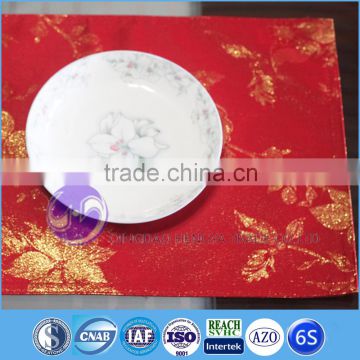 polyester fabric jacquard yarn-dyed dining Christmas table mat