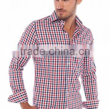 Mens Slim Fit Plaid Dress Shirts - Made in Turkey - Free Shipping Worldwide