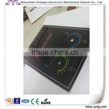 Electronic control panel polyester sticker