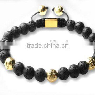 black bead bracelet for men jewelry