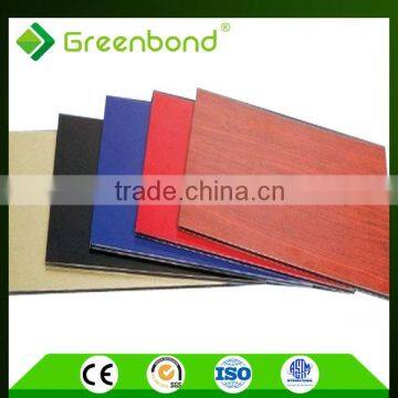 Greenbond vinylshop front paneling foamex board aluminum composite sheet