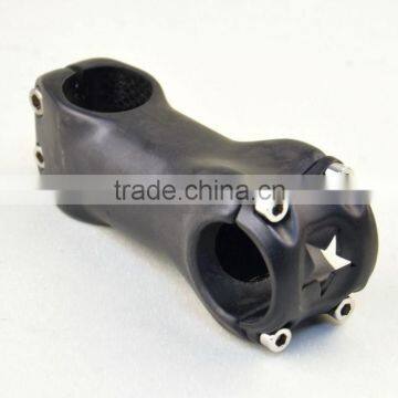 Chinese full carbon bicycle parts, carbon stem with 90/100/110/120mm for sale