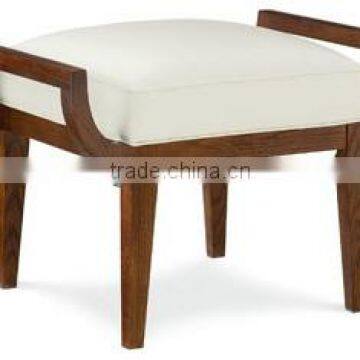 woodframe round footstool HDOT0152