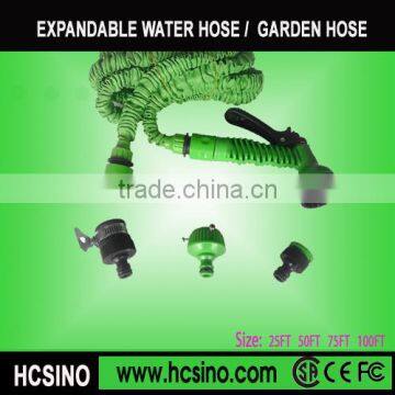 25FT,50FT,75FT,100FT Retractable garden hose with quick connectors