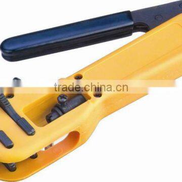 7.3" rg11 connector crimp tool compression tool for F connector of RG59/RG6/RG11