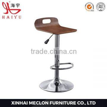 2016 Hot Furniture relax tall bar stool wood bar stool