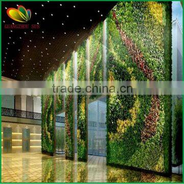vertical plastic green wall artificial plant wall for home decor