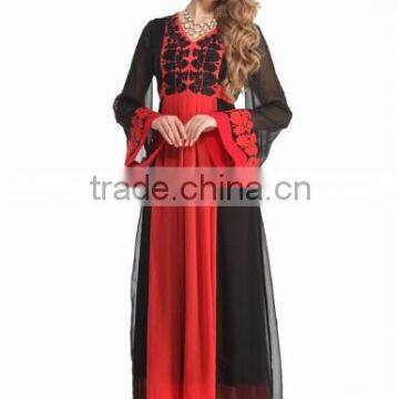 2014 New Women's Unique Long Sleeve Dress