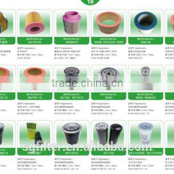 2015 Hot Sale Low Price Filters Used Compressor Parts for sale for MANN for LIUTECH for ECOAIR