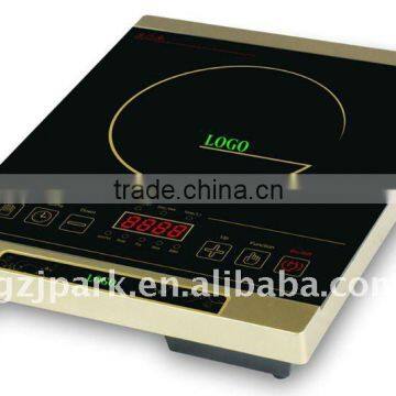 induction wok cooker with touch control