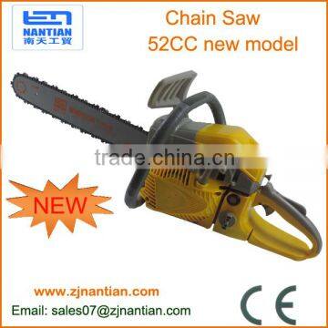 NEW 52cc Commercial Chainsaw e-Start 20" Bar Petrol Chain Saw Pruning