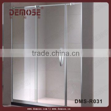 inside standard size shower room | shower screen pattern glass