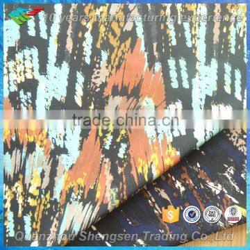 abstract printing 80 nylon 20 spandex fabric custom printed fabric