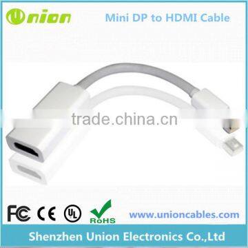 High speed Mini DP to HDMI Adapter cable