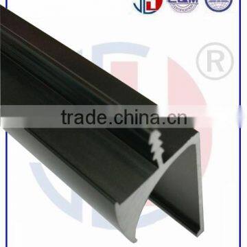 High quality L Shaped handle aluminum frame profile for kitchen cabinets by China manufacotory