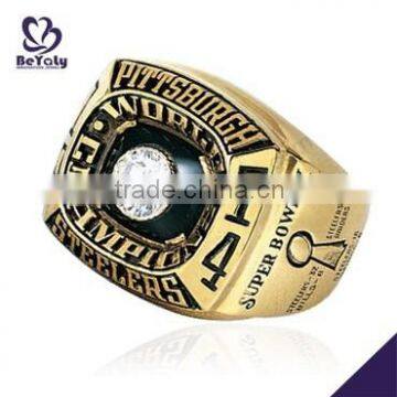 NFL 1974 Pittsburgh Steelers personalized jewelry championship ring