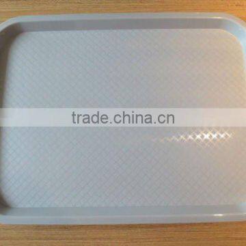 plastic fast food serving tray /basket wave rectangular tray