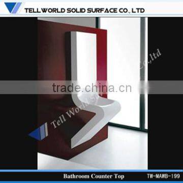 Hot selling New design white hairdressing salon wash basins