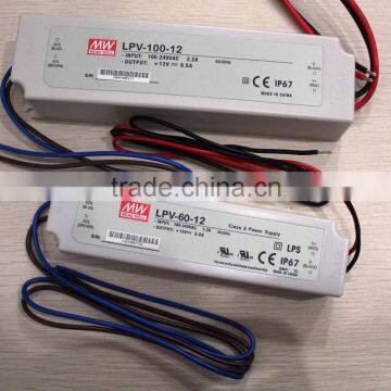 Type of Meanwell LPV 12V series led power supply transformers, power supplies, led inverter