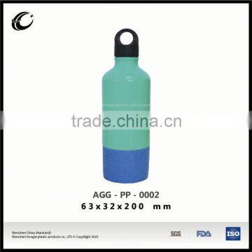 oem logo printing high quality tableware water drinkware plastic bottle with lid straw wholesale plastic water bottle