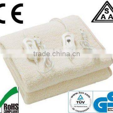 China Manufacture Wool Electric Thermal Blanket for Europe Market