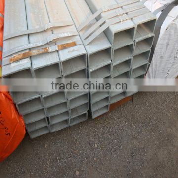 Galvanized thin wall steel square tubing