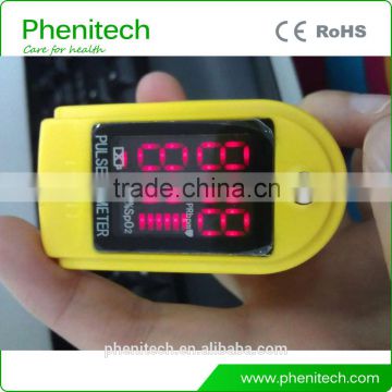 Fingertip Pulse Oximeter Blood Oxygen Monitor with CE & FDA