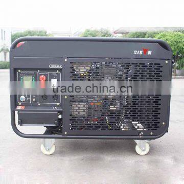 BISON(CHINA) 10kw Output Power Twin Cylinder Air Cooled Open Structure Portable Generator photo-2