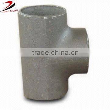 carbon steel bw equal pipe fitting tee