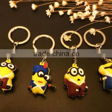 Minions Silicone Key Chain/creative Minons Silicone Key Chain photo-4