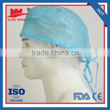 China blue surgical doctor cap