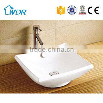 Chaozhou factory counter top square art bathroom wash basins                        
                                                                                Supplier's Choice