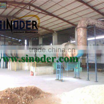 Provide Livestock renderings rotary dryer for drying Livestock renderings,wood chips,sawdust, powder -- Sinoder Brand