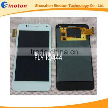 black color touch screen for Fly IQ444 lcd display, For fly iq444 lcd Touch Panel Glass Lens Replacement