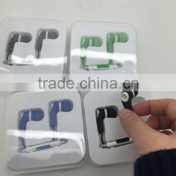 High Quality Private Model Earphone for Samsung Galaxy s7 for Iphone 6s With Mic and Volume Control photo-4