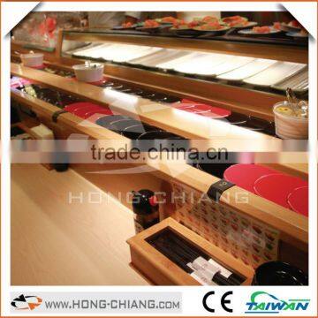 fresh rotary sushi moving conveyor system