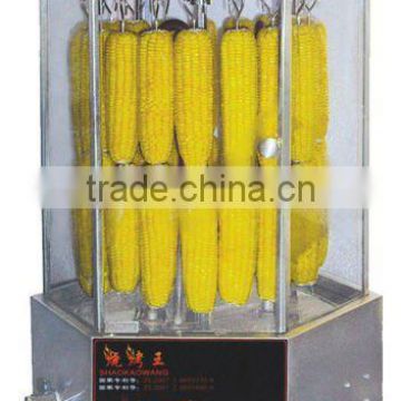 revolve type roasts corn machine ,hot sale corn roasting machine