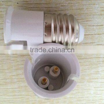 B22 to E27 E27 to B22 converter adapter
