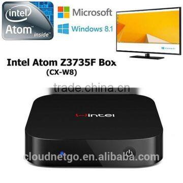 Top Selling Cloudnetgo NEW Arrival C-I6 windowstv box Intel Z3735F windows8.1 + android4.4 os dual boot windowstv box 2GB/32GB