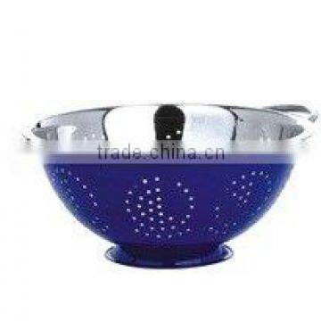 Stainless Steel Color Deep Colander / Inox Colador