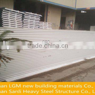 Easy and fast installation construction Flat surface Polystyrene Sandwich panel